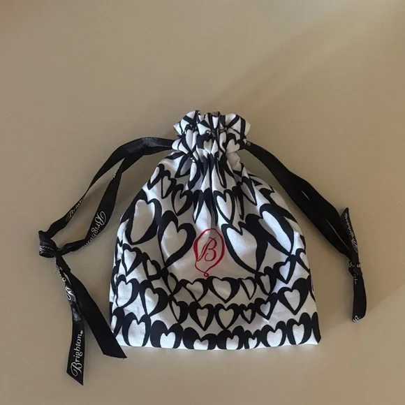 Brighton Women's Silver Bangle with Light Blue Crystals OS EUC - Picture 9 of 9